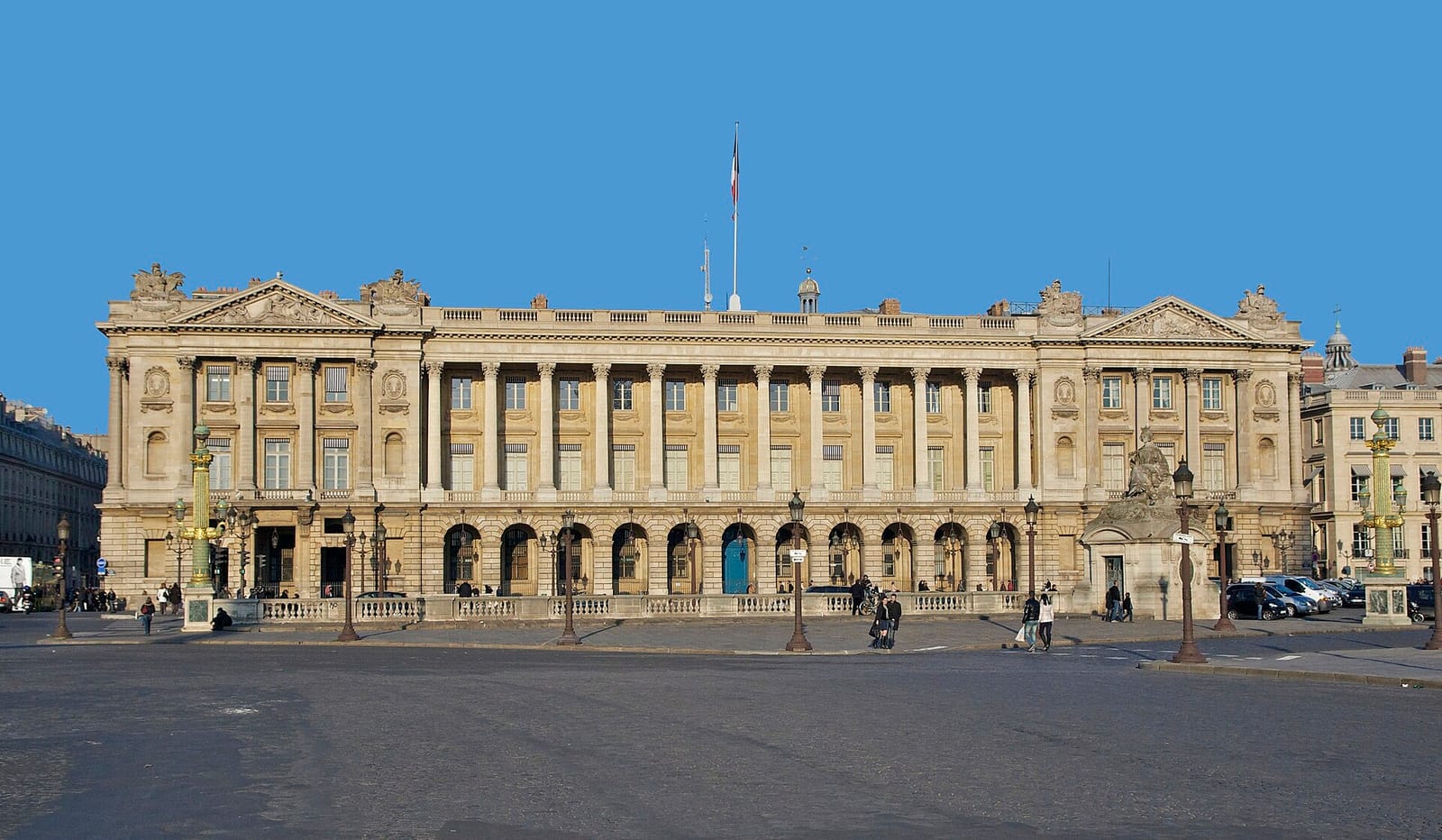 Hôtel de la Marine on Place de la Concorde in Paris