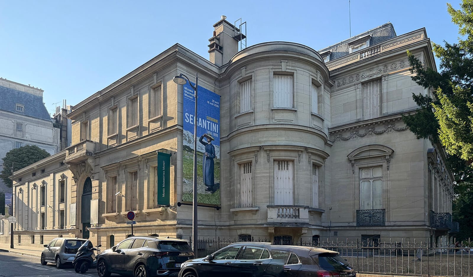 Exterior of Musée Marmottan Monet in Paris