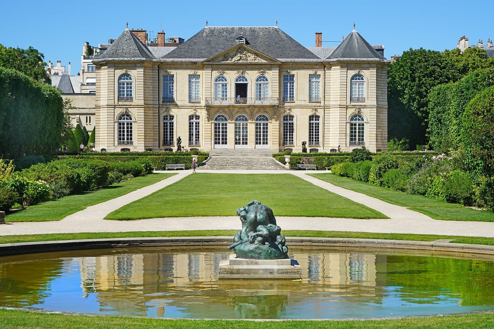 Musée Rodin and sculpture garden in Paris