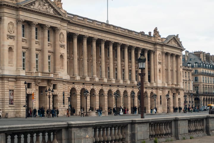 Palace of Versailles exterior in Versailles, France