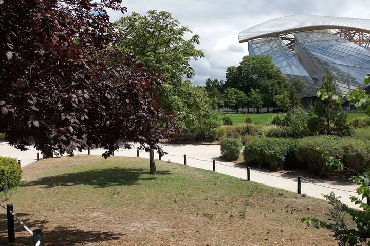 Fondation Louis Vuitton building in Paris