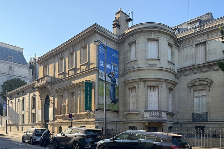 Exterior of Musée Marmottan Monet in Paris