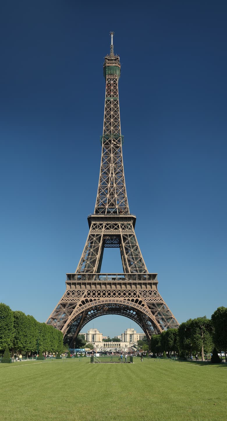 Eiffel Tower in Paris during the day